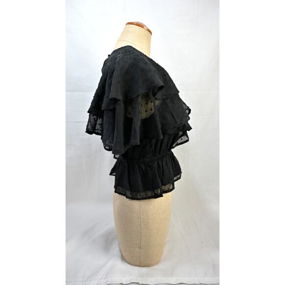 Lot of 2 EXPRESS Black Tops XS NWT - Picture 5 of 7